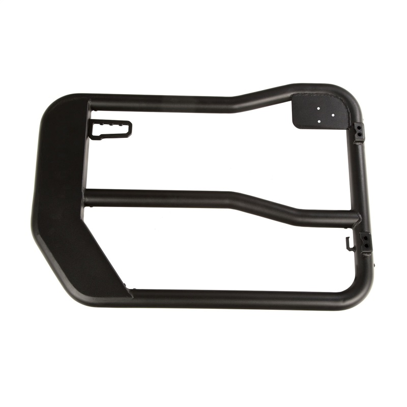 Jeep Wrangler Front Tube Doors - Rugged Ridge - Rugged Ridge Fortis - Satin Black - `18-`22